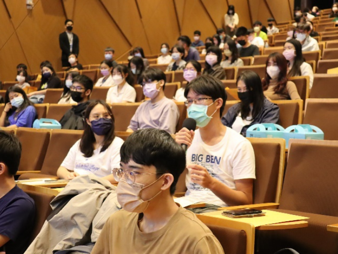2022 高雄大專院校青年 ESG 論壇 學生提問 1