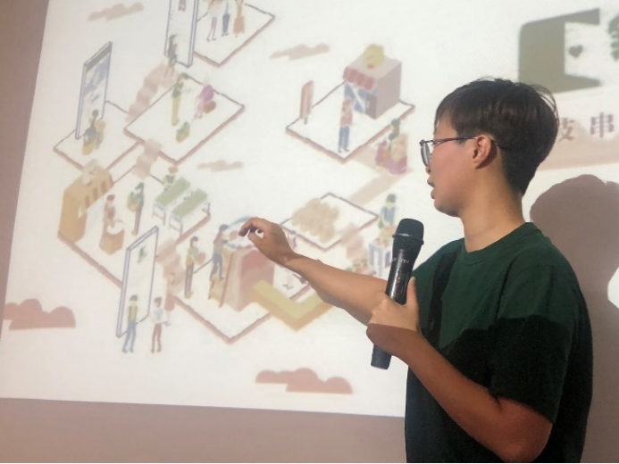 2022 ESG 校園實務講座 執行長於講座中演講